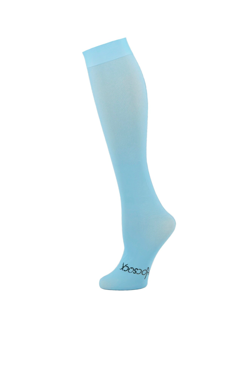 HOCSOCXS LIGHT BLUE FULL FOOT