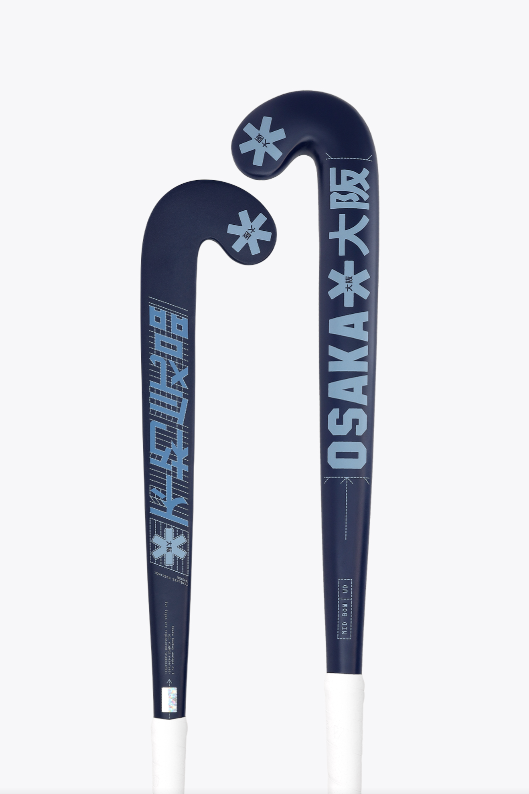 PALO DE HOCKEY OSAKA MID BOW WD NAVY PEONY
