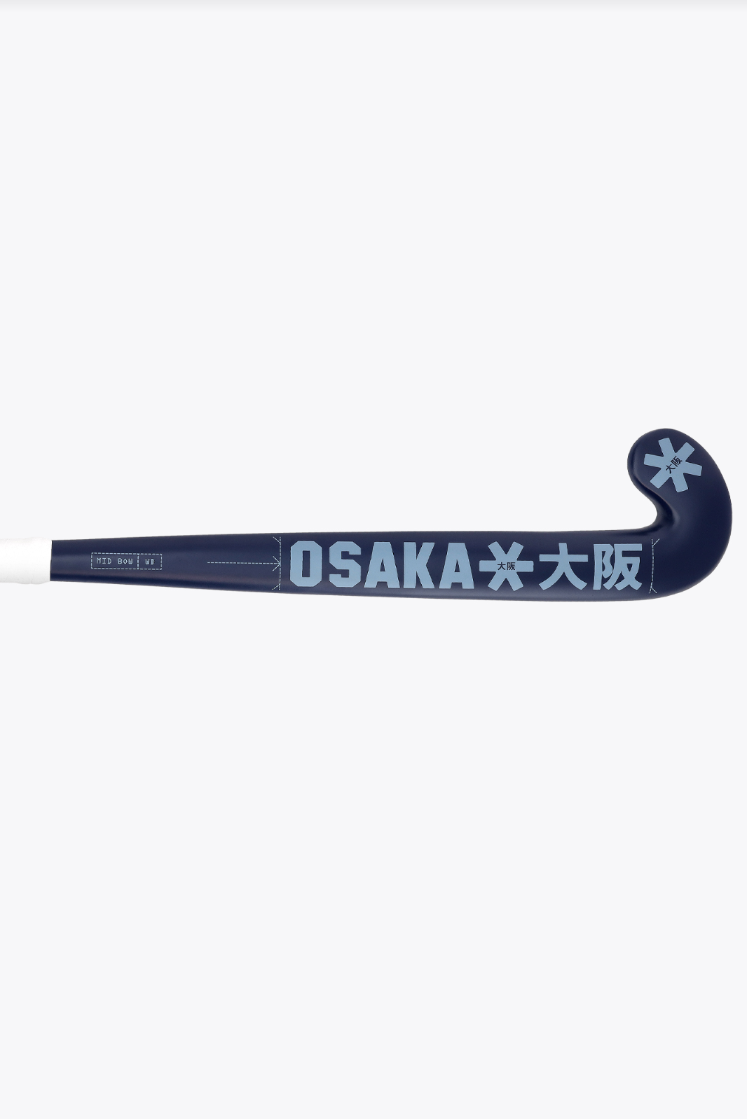 PALO DE HOCKEY OSAKA MID BOW WD NAVY PEONY